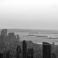 Buy canvas prints of Manhattan Skyline by Matthew Bates