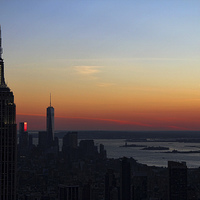 Buy canvas prints of  Empire State Building by Matthew Bates
