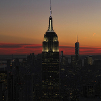 Buy canvas prints of Empire State Building by Matthew Bates