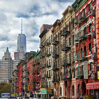 Buy canvas prints of Chinatown, New York by Matthew Bates