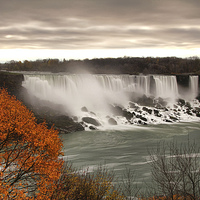 Buy canvas prints of Niagara (American) Falls  by Matthew Bates