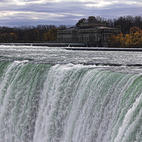 Buy canvas prints of Power of the Falls by Matthew Bates