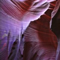 Buy canvas prints of  Antelope Canyon Passageway  by Matthew Bates