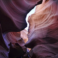 Buy canvas prints of Antelope Canyon, Arizona by Matthew Bates