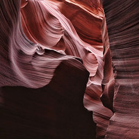 Buy canvas prints of The amazing Antelope Canyon. by Matthew Bates
