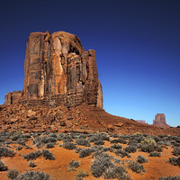 Buy canvas prints of  Monument Valley Butte by Matthew Bates