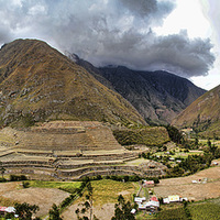Buy canvas prints of Inca Ruins by Matthew Bates