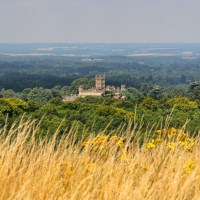 Buy canvas prints of Highclere Castle by Matthew Bates