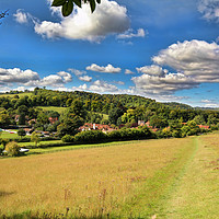 Buy canvas prints of Turville by Matthew Bates