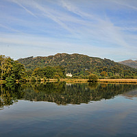 Buy canvas prints of Windermere reflections by Matthew Bates