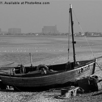 Buy canvas prints of Dungeness Boat by Matthew Bates