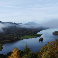 Buy canvas prints of Queens view, Pitlochry.jpg by Ann Callaghan