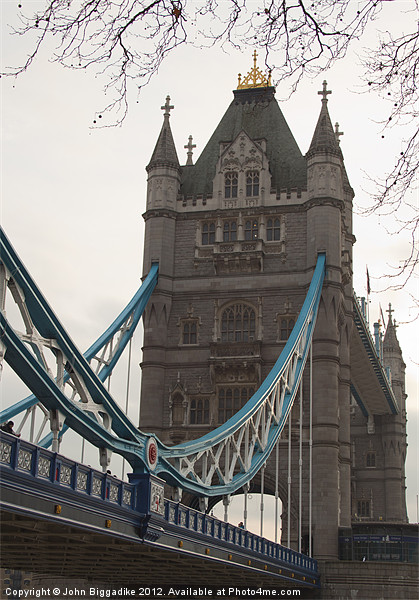Tower Bridge Picture Board by John Biggadike