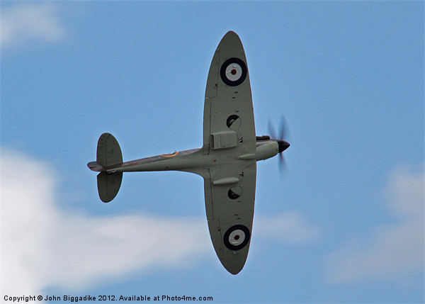 Spitfire Picture Board by John Biggadike