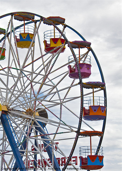 Ferris Wheel Picture Board by John Biggadike