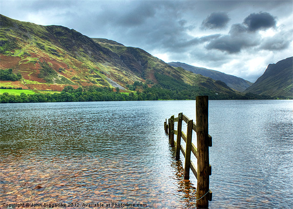 Buttermere View Picture Board by John Biggadike