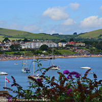 Buy canvas prints of Swanage Sea Front by Jules Camfield