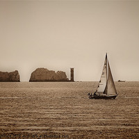 Buy canvas prints of Sailing By by Jules Camfield