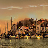 Buy canvas prints of Weymouth Harbour by Jules Camfield
