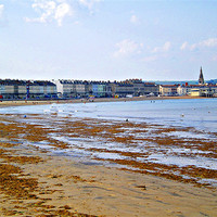 Buy canvas prints of Weymouth Beach by Jules Camfield