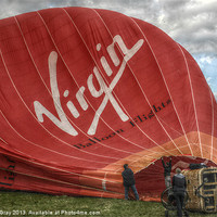 Buy canvas prints of HDR  Hot Air Balloon by Daniel Gray
