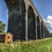 Buy canvas prints of  Under The Arches by Daniel Gray