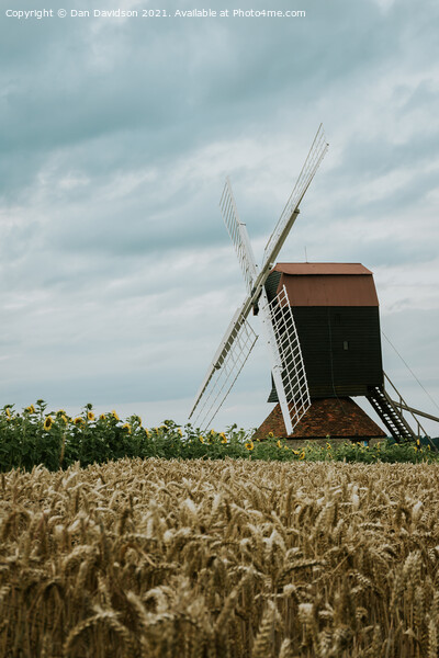 Stevington Windmill Picture Board by Dan Davidson