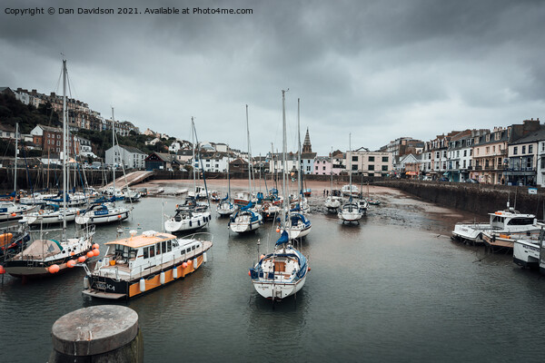 Ilfracombe Harbour Moods Picture Board by Dan Davidson