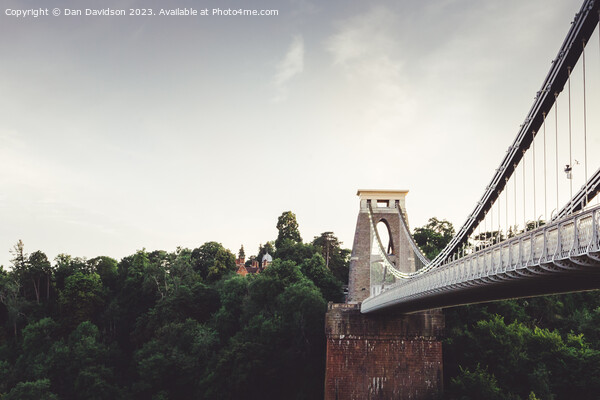 Clifton Bridge Bristol Picture Board by Dan Davidson