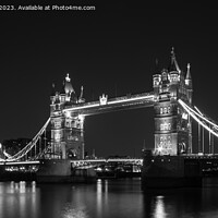 Buy canvas prints of Tower Bridge Nights by Dan Davidson