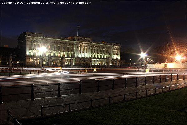 Speed of Light Buckingham Palace Picture Board by Dan Davidson