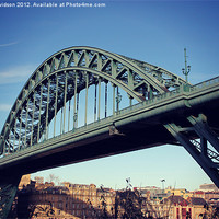 Buy canvas prints of Tyne Bridge by Dan Davidson