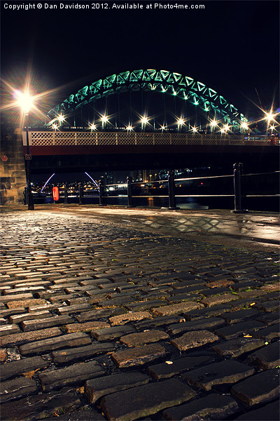 Cobbles on the Tyne Picture Board by Dan Davidson
