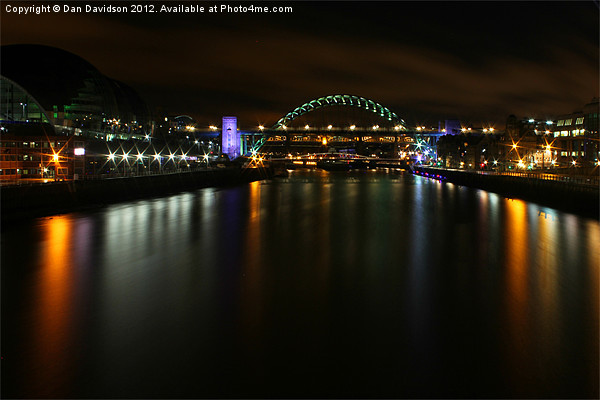Shine on the Tyne Picture Board by Dan Davidson
