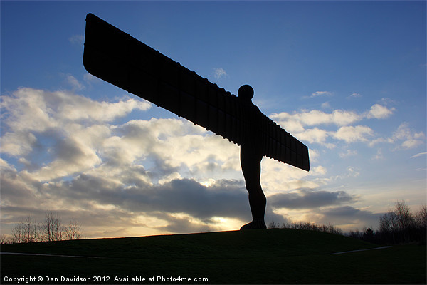 Angel of the North Picture Board by Dan Davidson