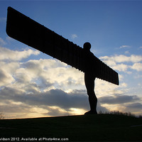 Buy canvas prints of Angel of the North by Dan Davidson