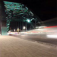 Buy canvas prints of Tyne Bridge Traffic by Dan Davidson
