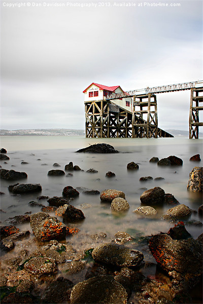 Mumbles Lifeboat Station Picture Board by Dan Davidson