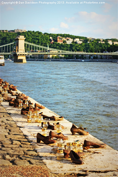 Shoes on the Danube Picture Board by Dan Davidson