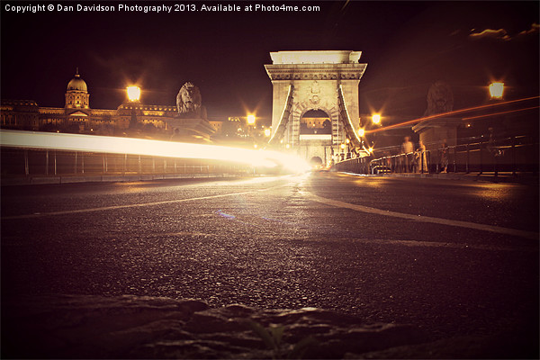 Speed of Light Budapest Picture Board by Dan Davidson