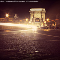 Buy canvas prints of Speed of Light Budapest by Dan Davidson