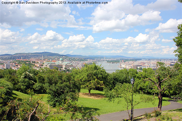 View over Buda and Pest Picture Board by Dan Davidson