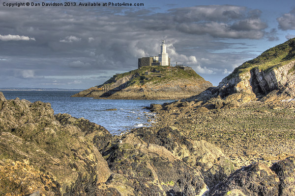 Moody Mumbles Lighthouse Picture Board by Dan Davidson