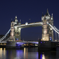 Buy canvas prints of Tower Bridge London by Dan Davidson