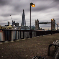 Buy canvas prints of  London from Presidents Quay by Dan Davidson