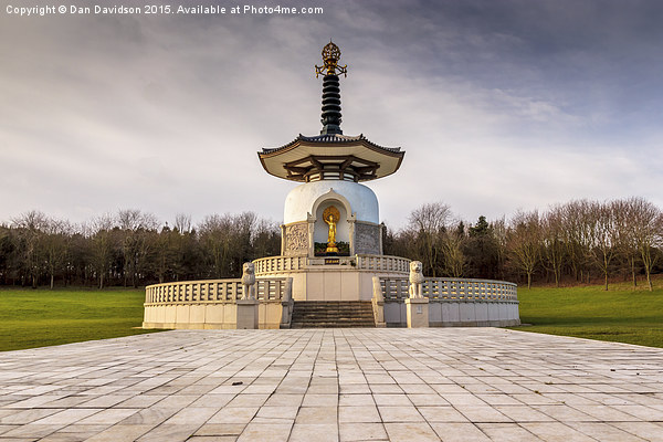  MK Peace Pagoda Picture Board by Dan Davidson