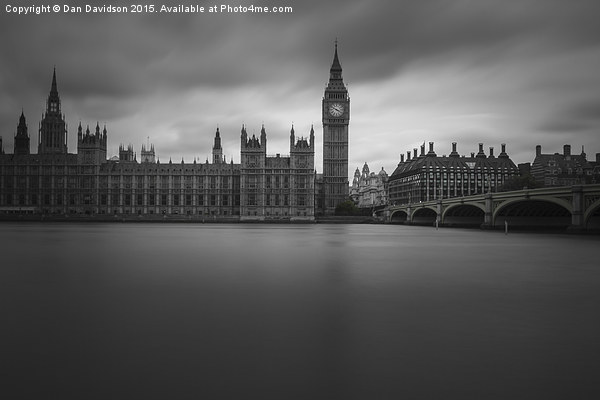  London Big Ben Picture Board by Dan Davidson