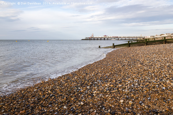 Herne Bay Seafront Picture Board by Dan Davidson