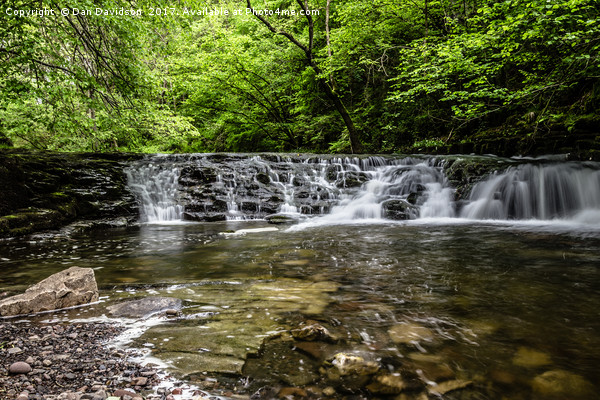 Welsh Waterfalls Picture Board by Dan Davidson