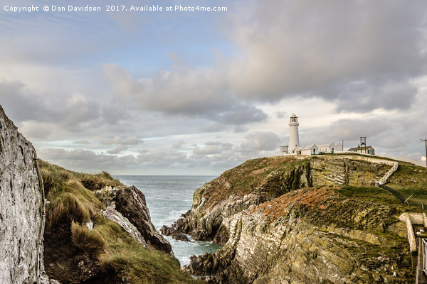 South Stack Island Picture Board by Dan Davidson